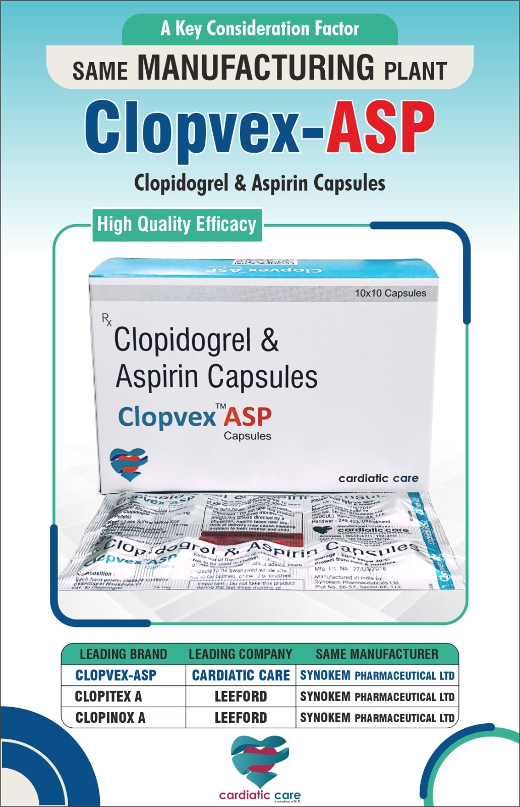 Clopvex-ASP Capsules