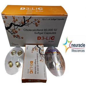 D3-LIC Softgel Capsule