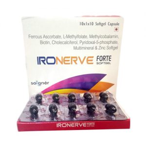 Ironerve Forte Softgel Cap